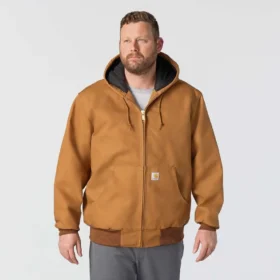 Carhartt J140 Iconic Firm Duck isoleret aktivjakke til mænd