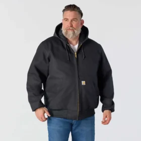 Carhartt J140 Iconic Firm Duck isoleret aktivjakke til mænd