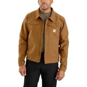 Carhartt Rugged Flex Relaxed Fit Duck Canvas Berwick-jakke til mænd