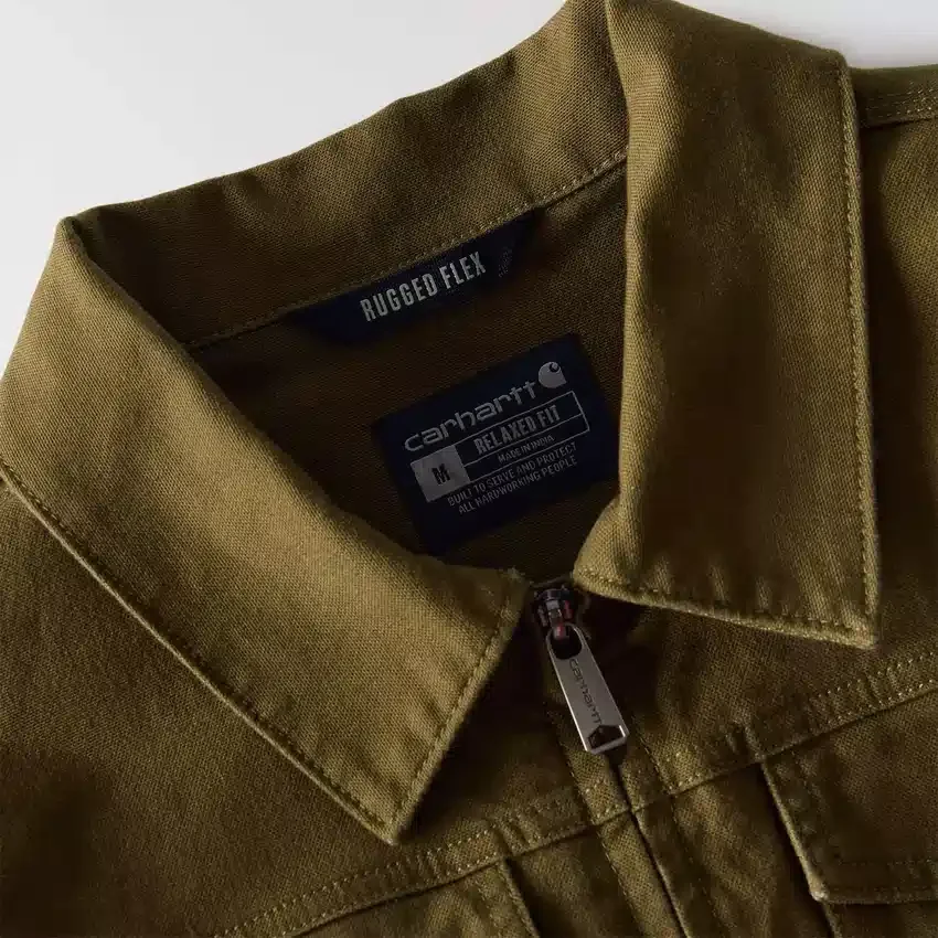 Carhartt Rugged Flex Relaxed Fit Duck Canvas Berwick-jakke til mænd