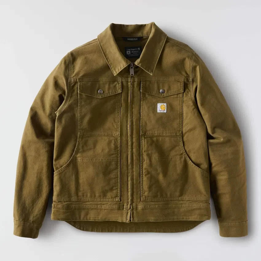 Carhartt Rugged Flex Relaxed Fit Duck Canvas Berwick-jakke til mænd
