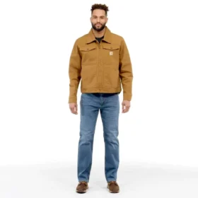 Carhartt Rugged Flex Relaxed Fit Duck Canvas Berwick-jakke til mænd