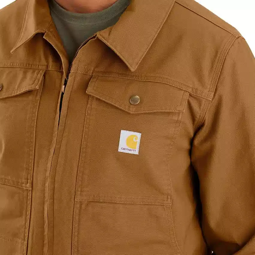 Carhartt Rugged Flex Relaxed Fit Duck Canvas Berwick-jakke til mænd
