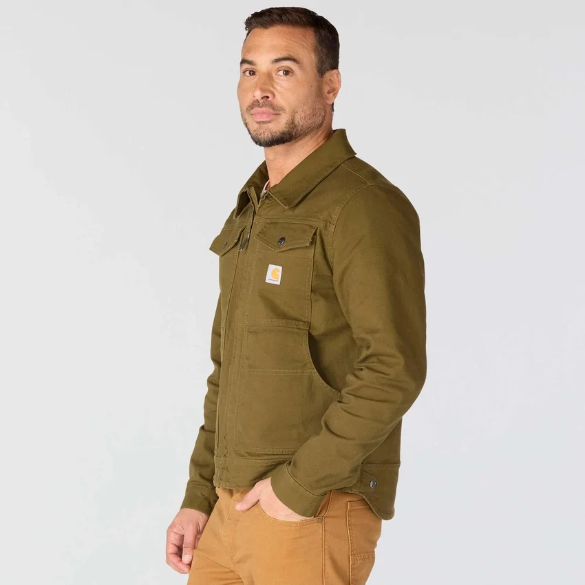 Carhartt Rugged Flex Relaxed Fit Duck Canvas Berwick-jakke til mænd
