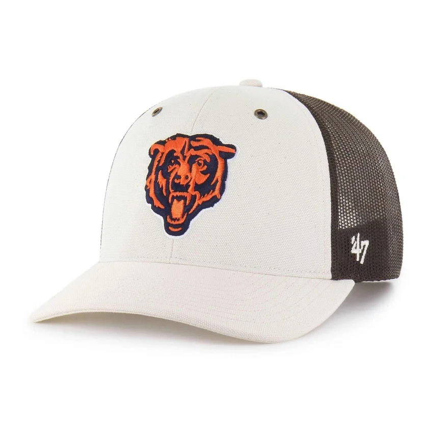 Chicago Bears '47 ufarvet trucker-kasket i afslappet pasform