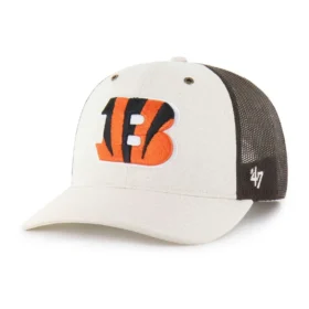 Cincinnati Bengals '47 ufarvet trucker-kasket i afslappet pasform