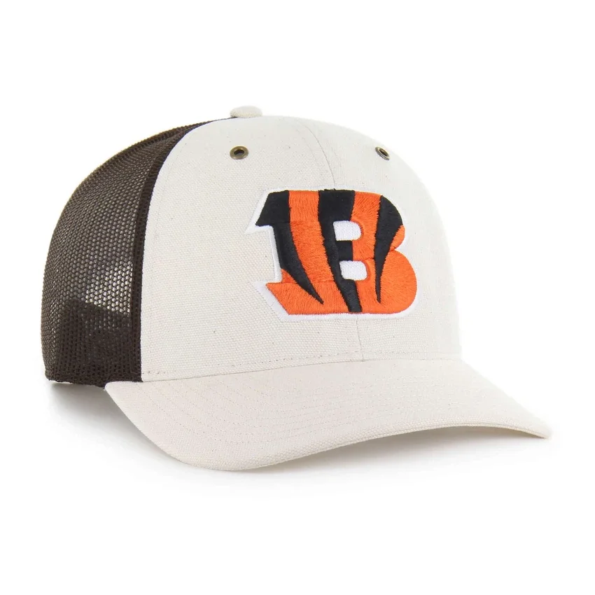 Cincinnati Bengals '47 ufarvet trucker-kasket i afslappet pasform