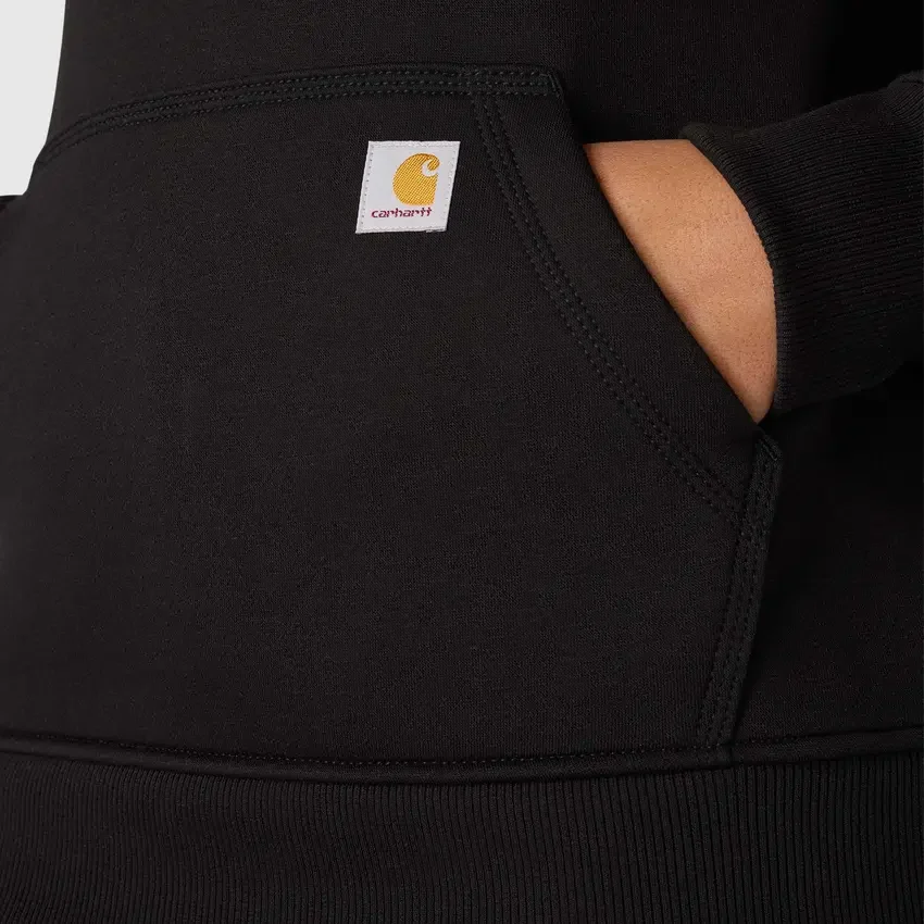 Clarksburg-sweatshirt med kvartlængde lynlås til kvinder