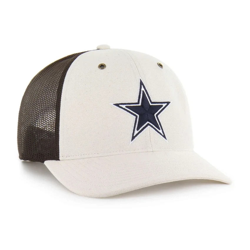 Dallas Cowboys '47 ufarvet trucker-kasket, afslappet pasform