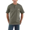 Dearborn Loose Fit Heavyweight Henley Pocket T-shirt til mænd