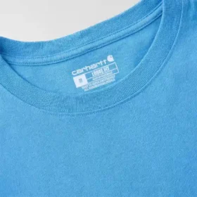 Dearborn-skjorte til mænd med løs pasform, kraftigt stof og løse ærmer samt logo
