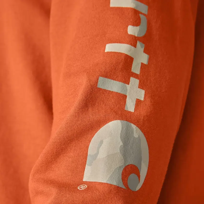 Dearborn-skjorte til mænd med løs pasform, kraftigt stof og løse ærmer samt logo
