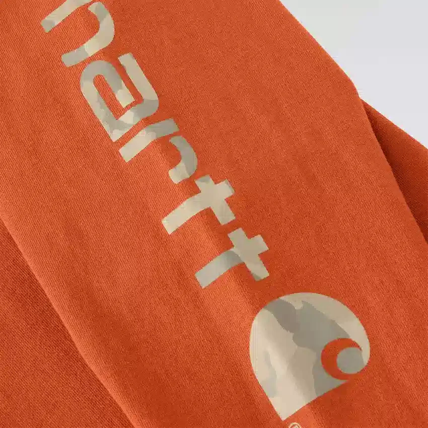 Dearborn-skjorte til mænd med løs pasform, kraftigt stof og løse ærmer samt logo