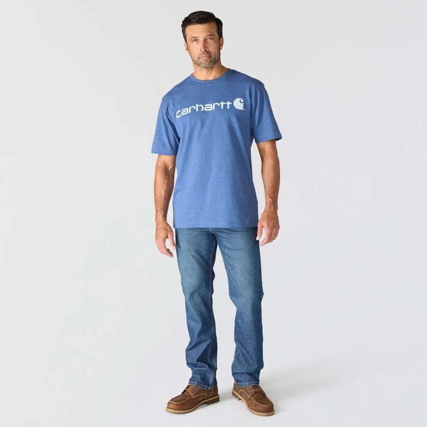 Dearborn T-shirt i løs pasform med logo til mænd