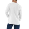 Dearborn T-shirt til mænd med løs pasform, kraftigt stof, løse ærmer og lomme