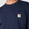 Dearborn T-shirt til mænd med løs pasform, kraftigt stof, løse ærmer og lomme