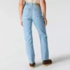 Essential-stretchjeans til kvinder med mellemhøj talje og lige ben