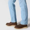 Essential-stretchjeans til kvinder med mellemhøj talje og lige ben