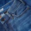 Essential-stretchjeans til kvinder med mellemhøj talje og lige ben