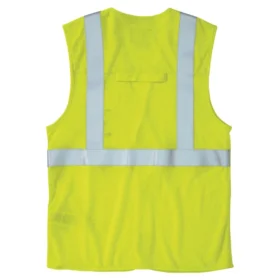 Flammehæmmende sikkerhedsvest i mesh til mænd, klasse 2, med høj synlighed – Hi Vis-veste