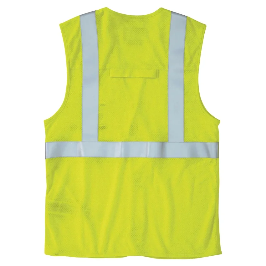 Flammehæmmende sikkerhedsvest i mesh til mænd, klasse 2, med høj synlighed – Hi Vis-veste