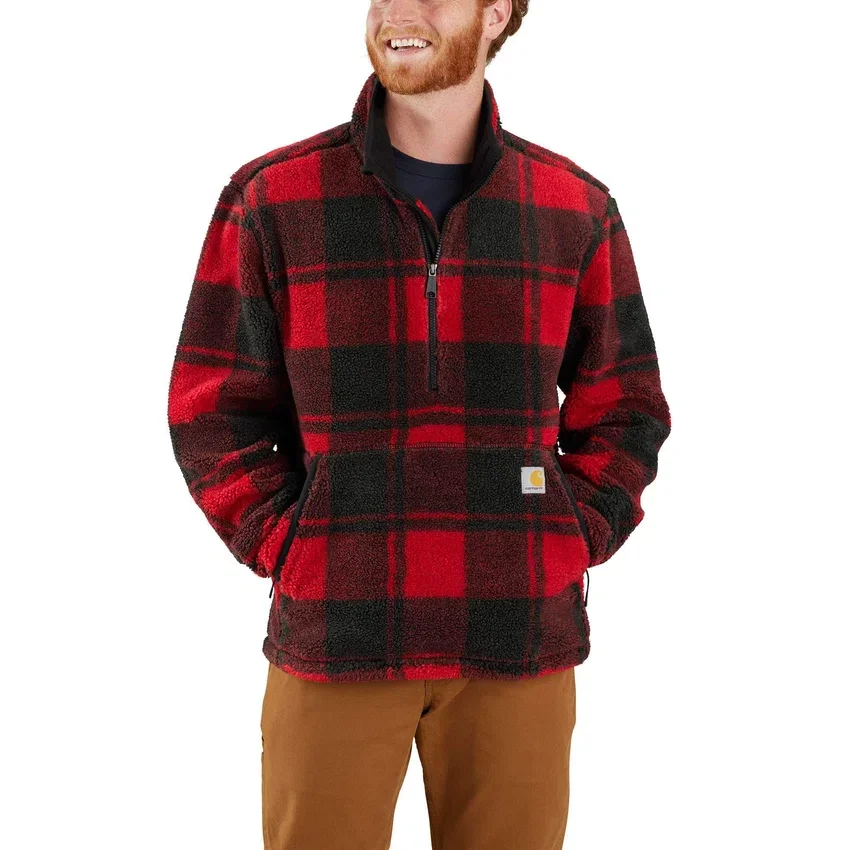 Fleece-pullover med løs pasform – Varmeklasse 2