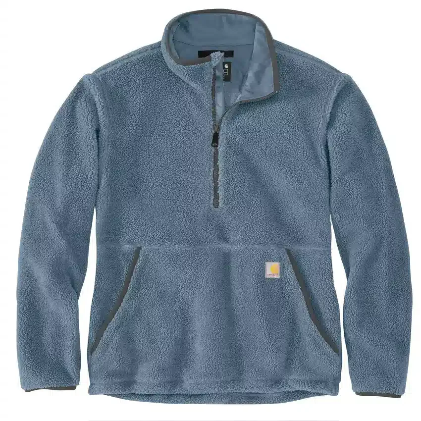 Fleece-pullover med løs pasform – Varmeklasse 2