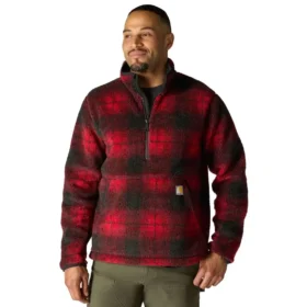 Fleece-pullover med løs pasform – Varmeklasse 2