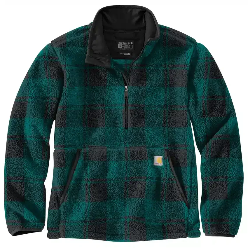 Fleece-pullover med løs pasform – Varmeklasse 2