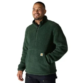 Fleece-pullover med løs pasform – Varmeklasse 2