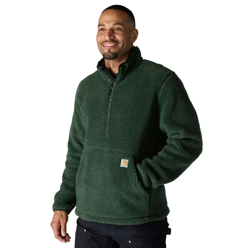 Fleece-pullover med løs pasform – Varmeklasse 2
