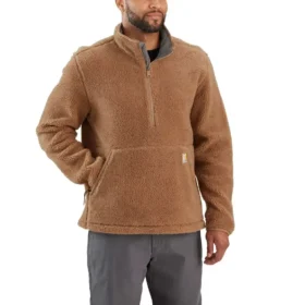 Fleece-pullover med løs pasform – Varmeklasse 2