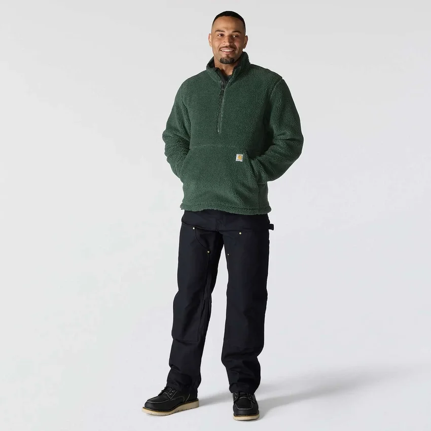 Fleece-pullover med løs pasform – Varmeklasse 2