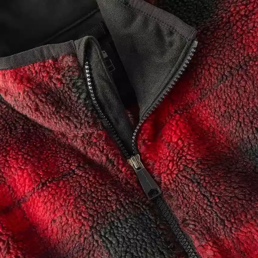 Fleece-pullover med løs pasform – Varmeklasse 2