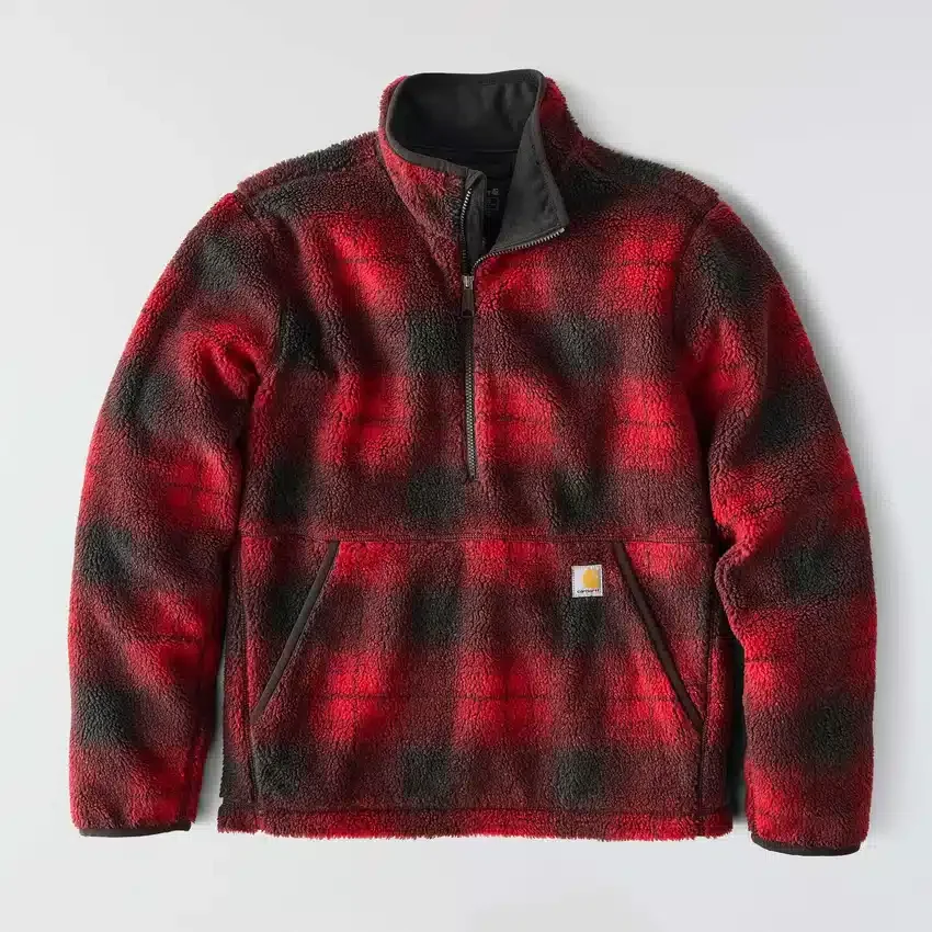 Fleece-pullover med løs pasform – Varmeklasse 2