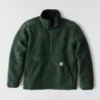 Fleece-pullover med løs pasform – Varmeklasse 2