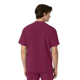 Force Cross-Flex Henley-scrubbluse til mænd