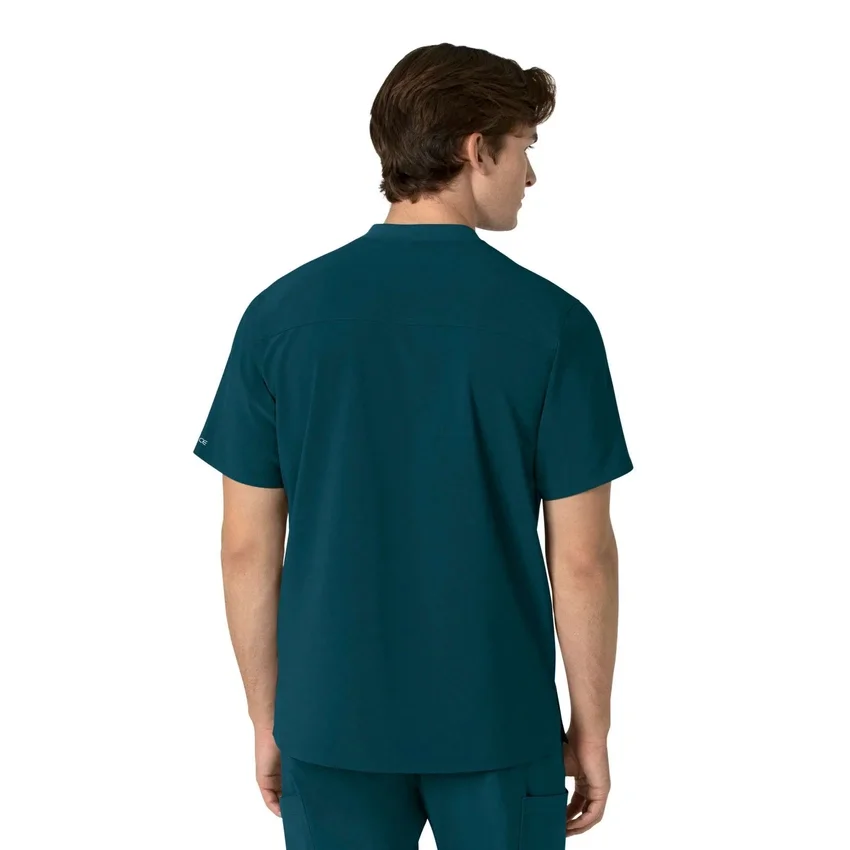 Force Cross-Flex Henley-scrubbluse til mænd