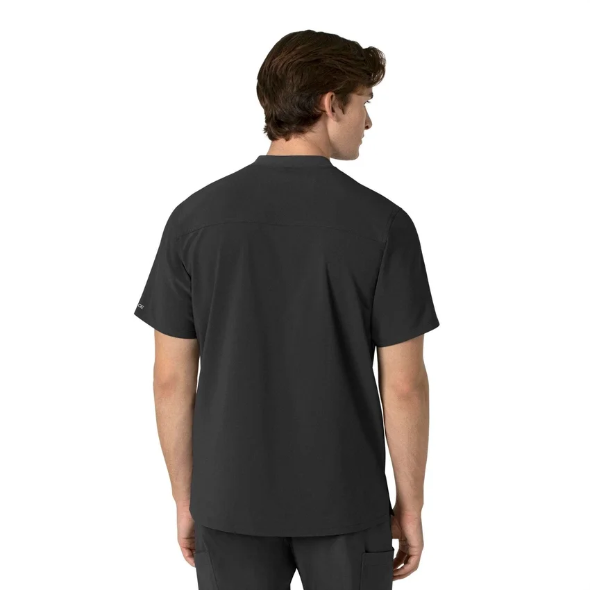Force Cross-Flex Henley-scrubbluse til mænd