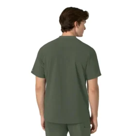 Force Cross-Flex Henley-scrubbluse til mænd