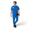 Force Cross-Flex Henley-scrubbluse til mænd