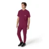 Force Cross-Flex Henley-scrubbluse til mænd