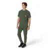 Force Cross-Flex Henley-scrubbluse til mænd