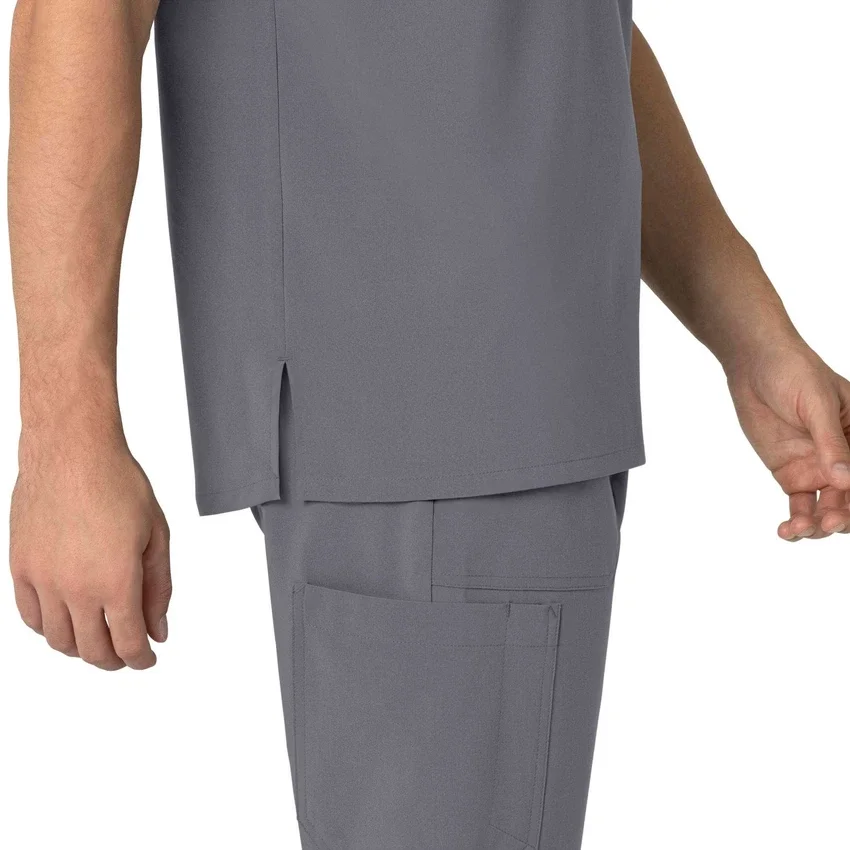 Force Cross-Flex Henley-scrubbluse til mænd