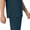 Force Cross-Flex Henley-scrubbluse til mænd
