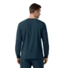 Force Cross-Flex langærmet scrub-bluse med rund hals