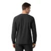 Force Cross-Flex langærmet scrub-bluse med rund hals