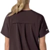 Force Cross-Flex oversize V-hals-scrubbluse til kvinder