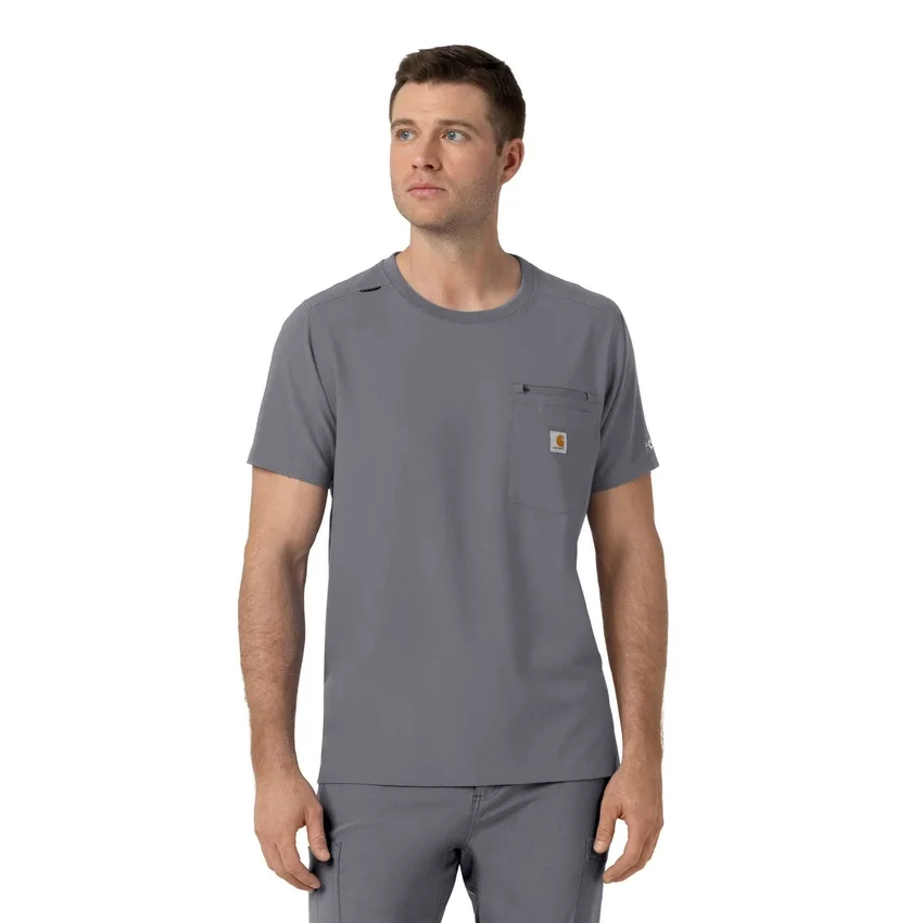 Force Cross-Flex Scrub-top med rund hals