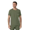 Force Cross-Flex Scrub-top med rund hals